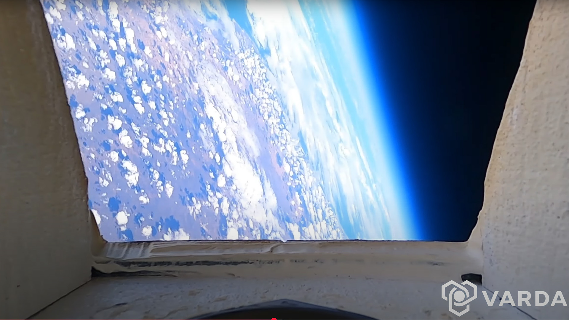 A view of earth from space