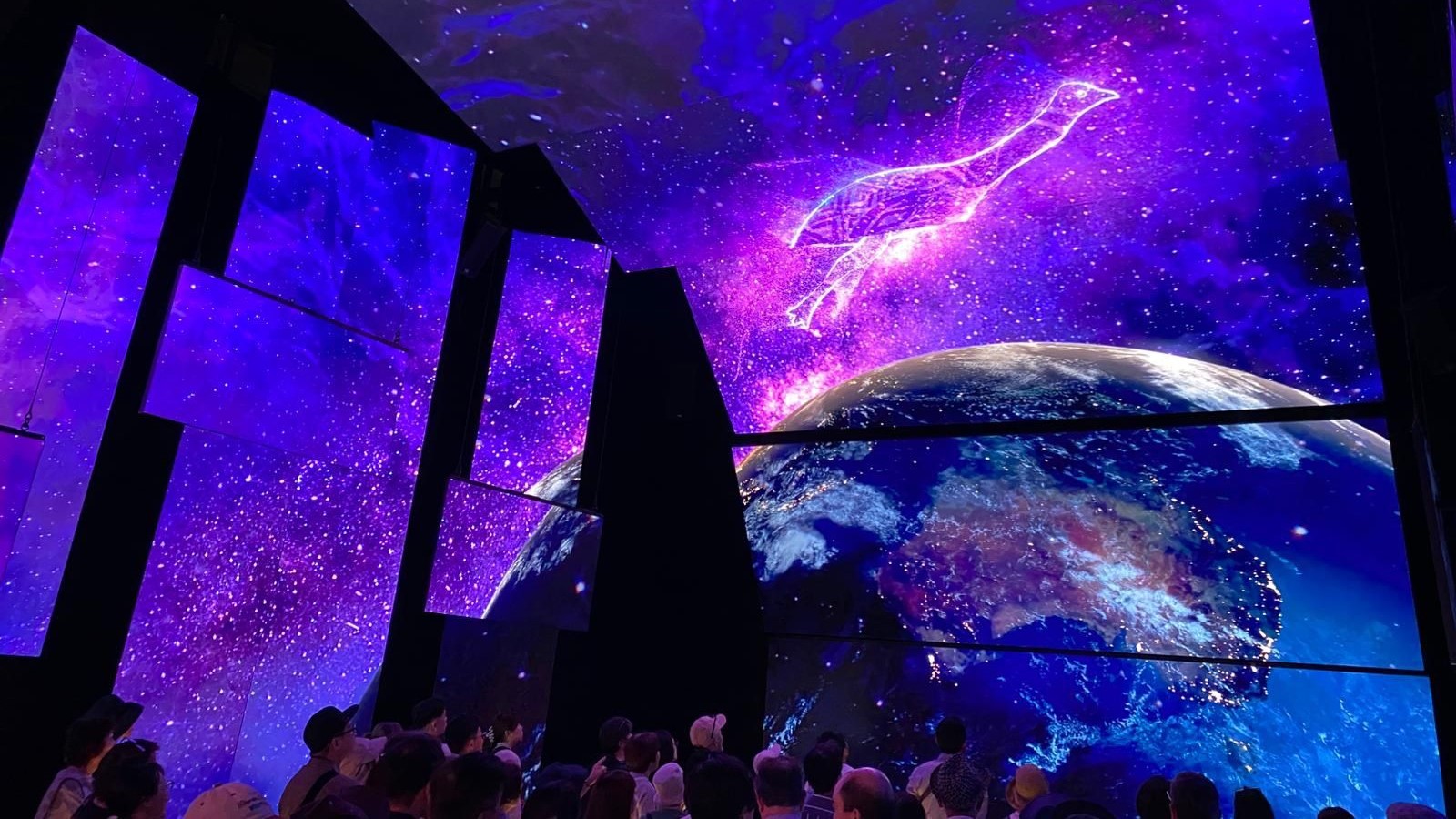 An exhibition room