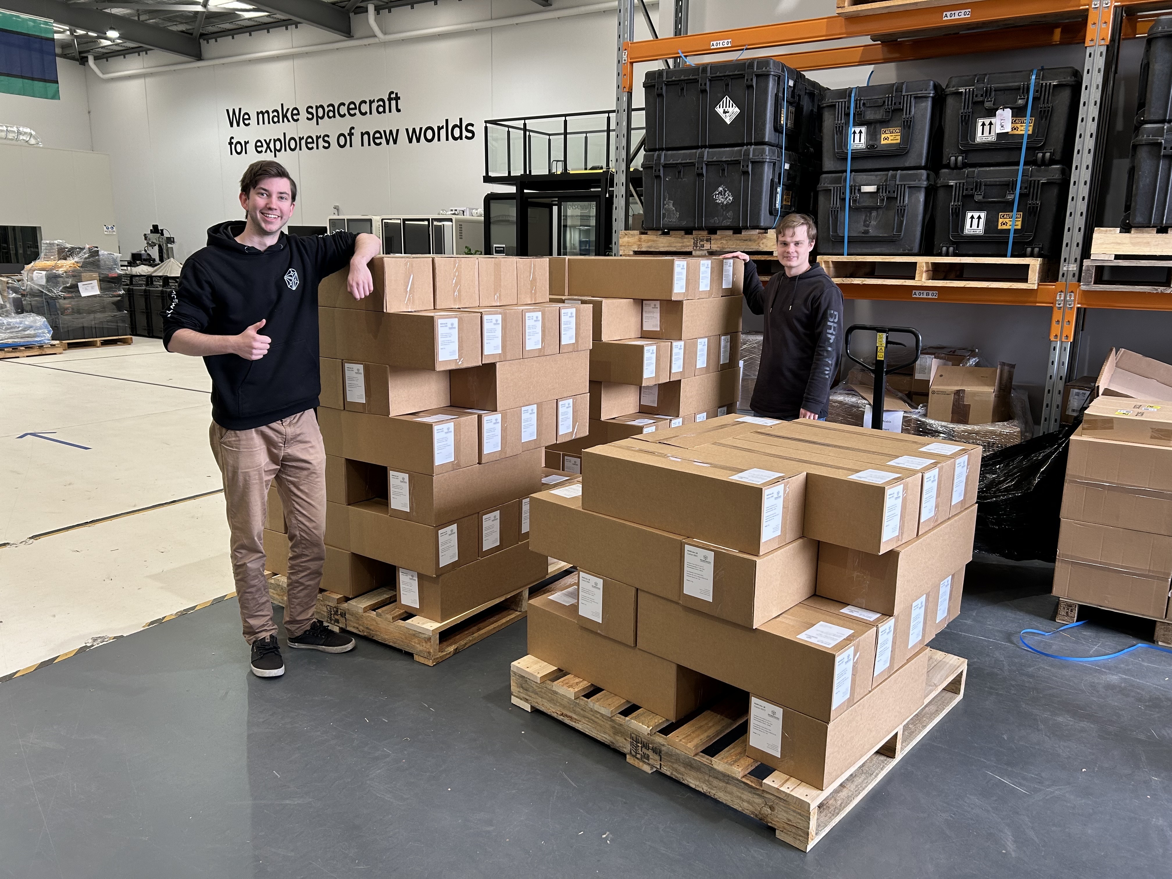 Delivering over 1100 RASCube LB kits to Fleet Space, to support the new LaunchBox STEM education program.