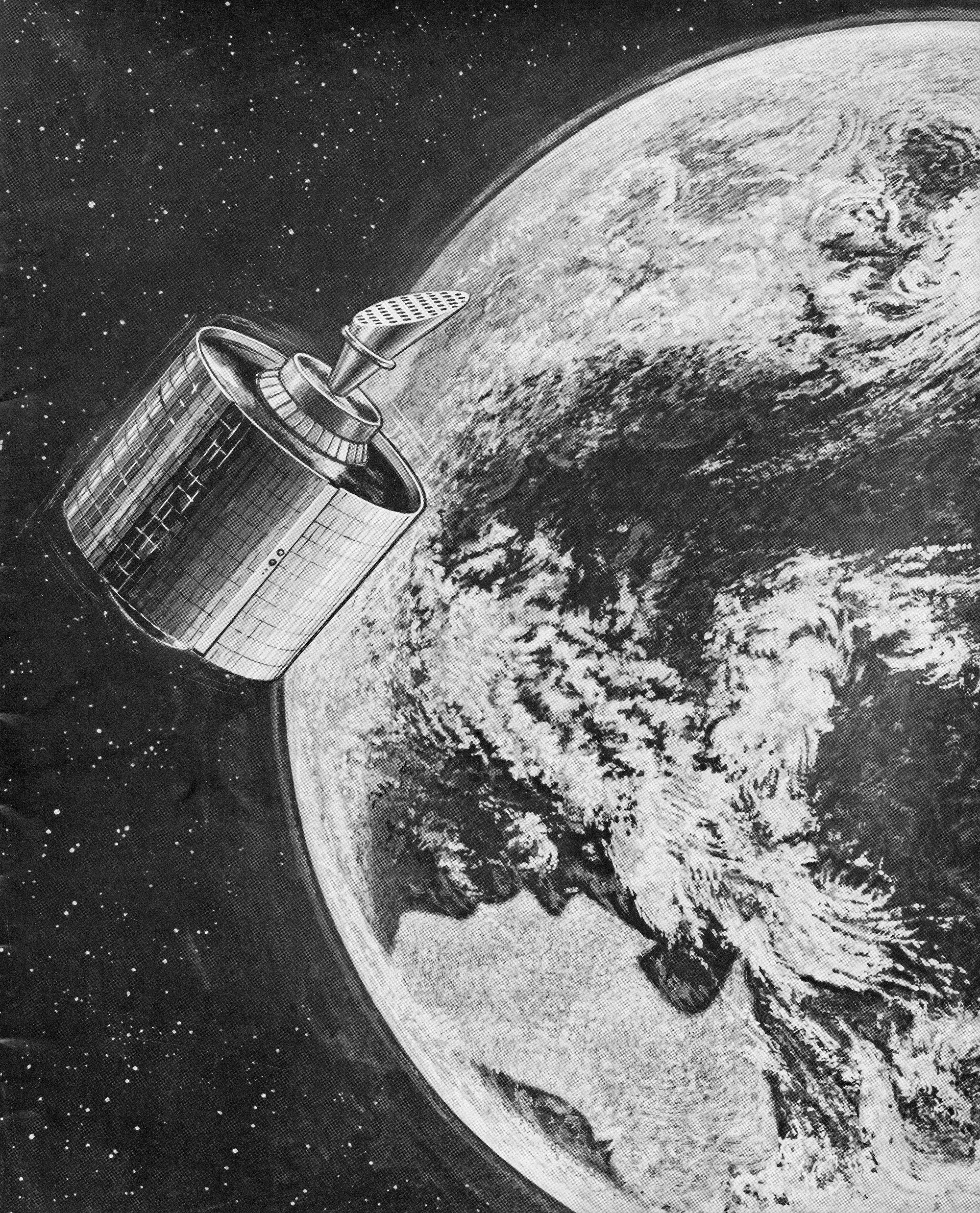A view of earth from space