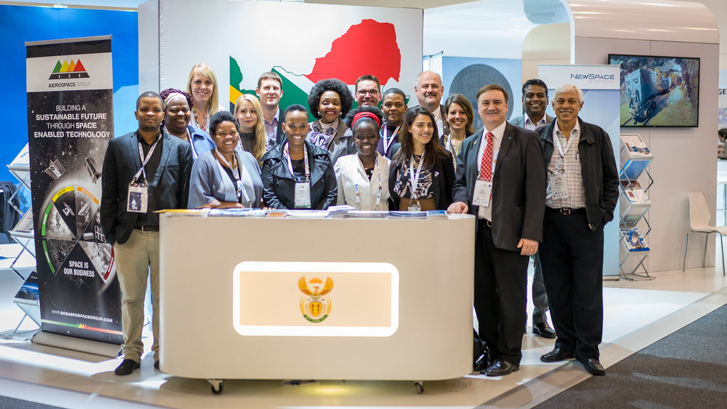 A group of international representatives at IAC 2017 in Adelaide, Australia