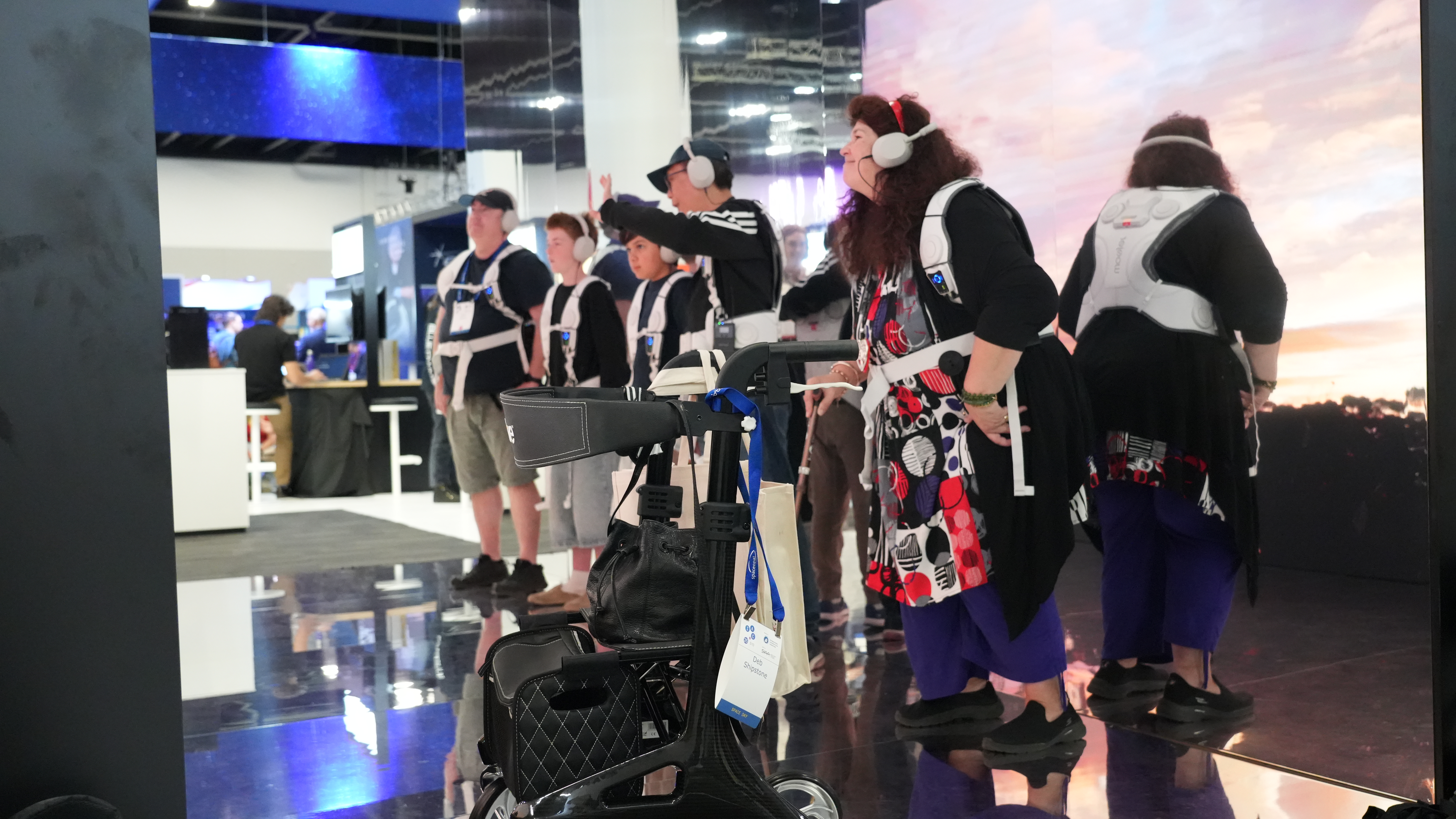A group of people 