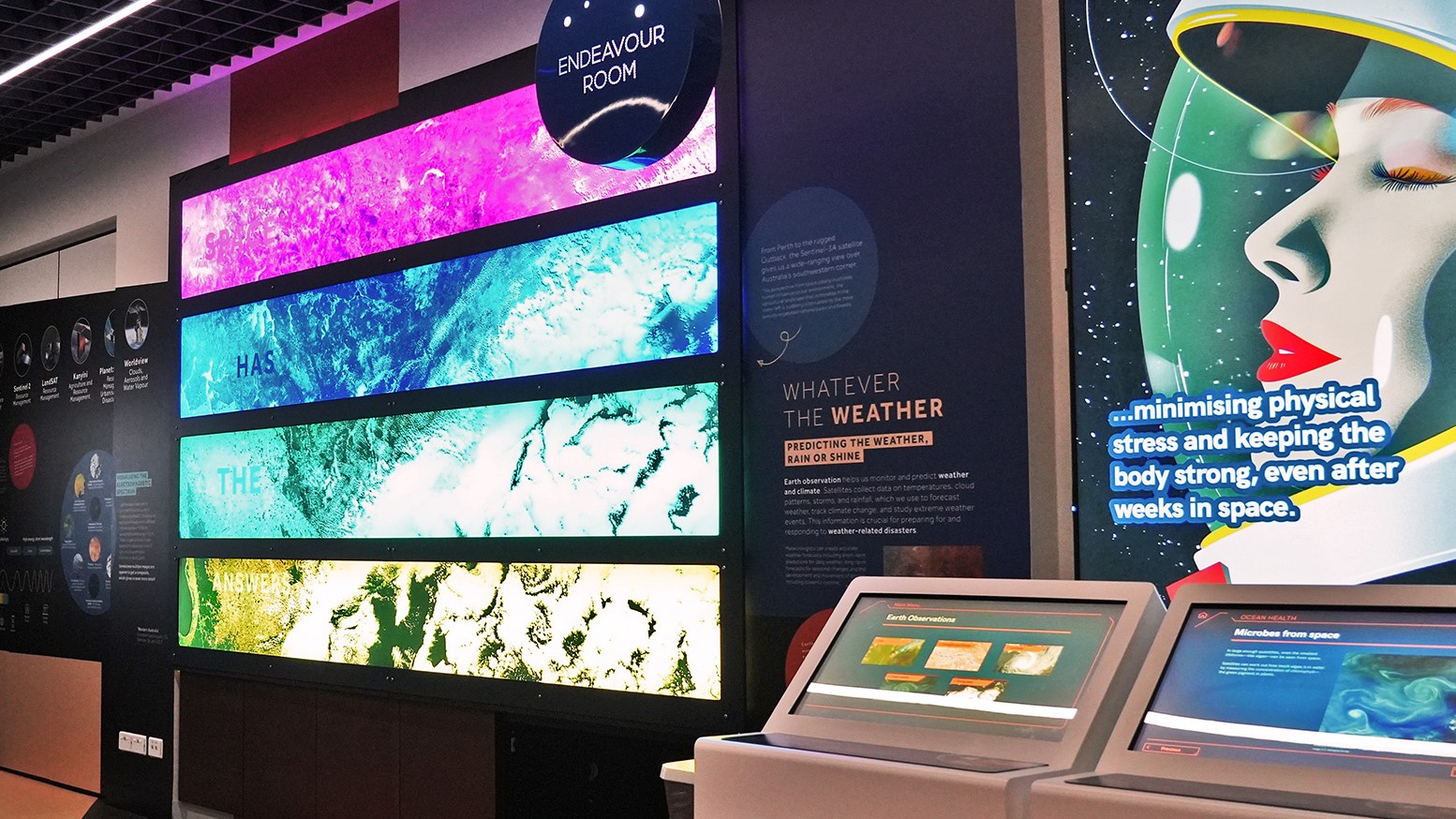 Space has the answers exhibitions