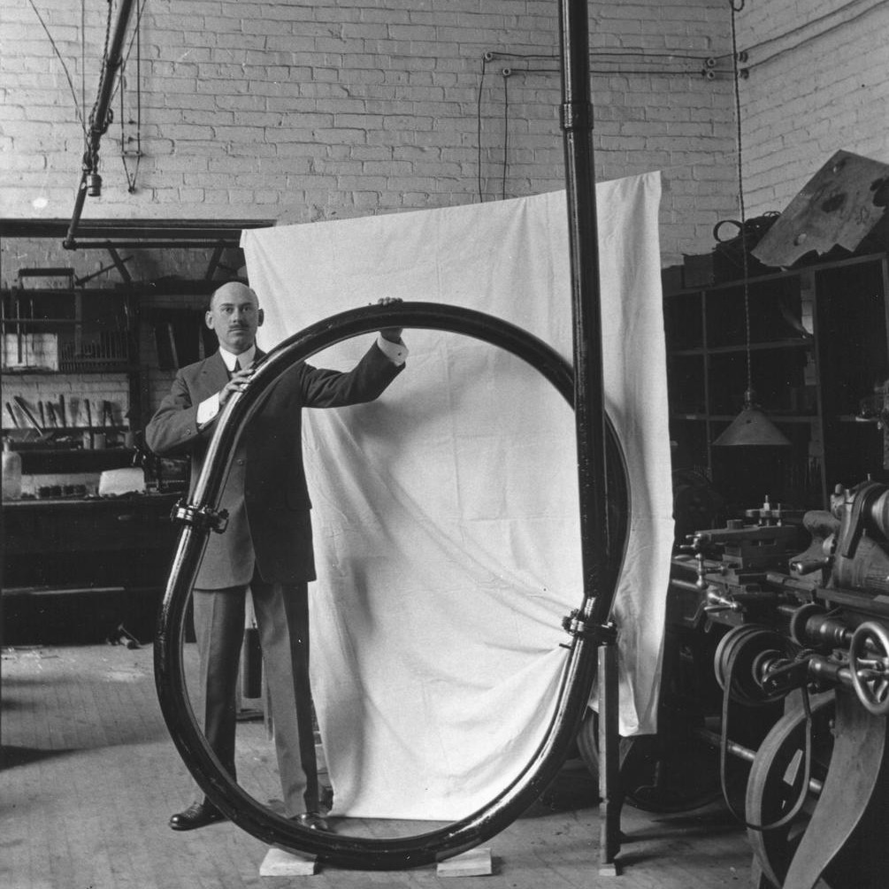 A talented theoretical researcher and inventor, Goddard was the first of the rocketry pioneers who not only realised the potential of missiles and space flight but also contributed directly to making them a reality.  In the early part of the Twentieth Century, scientists were not sure if a rocket could operate in space. In 1916, Goddard devised an experimental vacuum device that demonstrated that rockets worked better in the vacuum of space than in the air!   When the Smithsonian Institution published his r