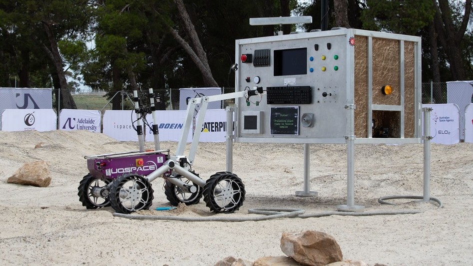 A rover developed by University of Queensland's students
