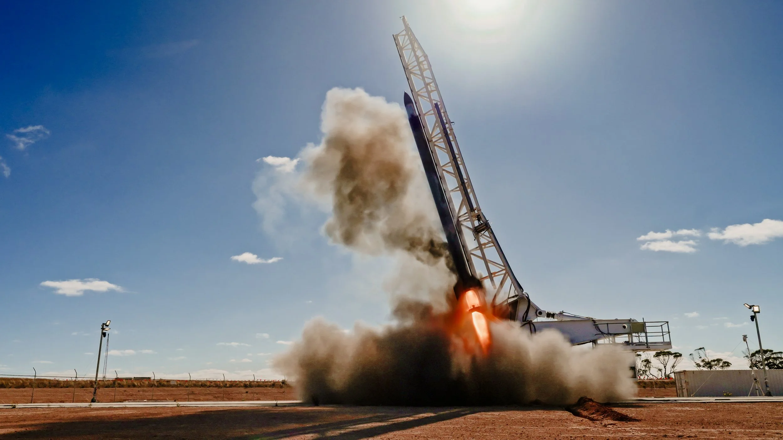 AtSpace’s A01 rocket launched from the Koonibba Test Range in November 2025
