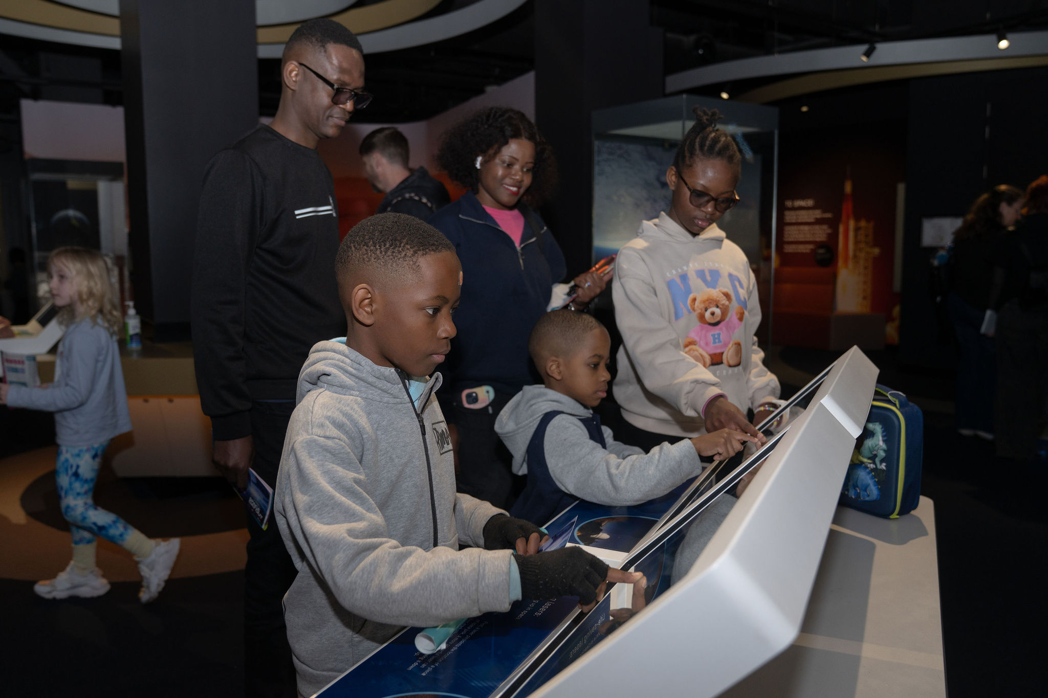 Space enthusiasts at Space Day Out 2026 