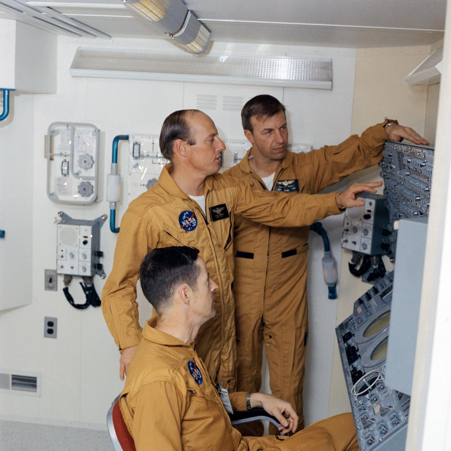 Crews for NASA’s Skylab space station program credit NASA