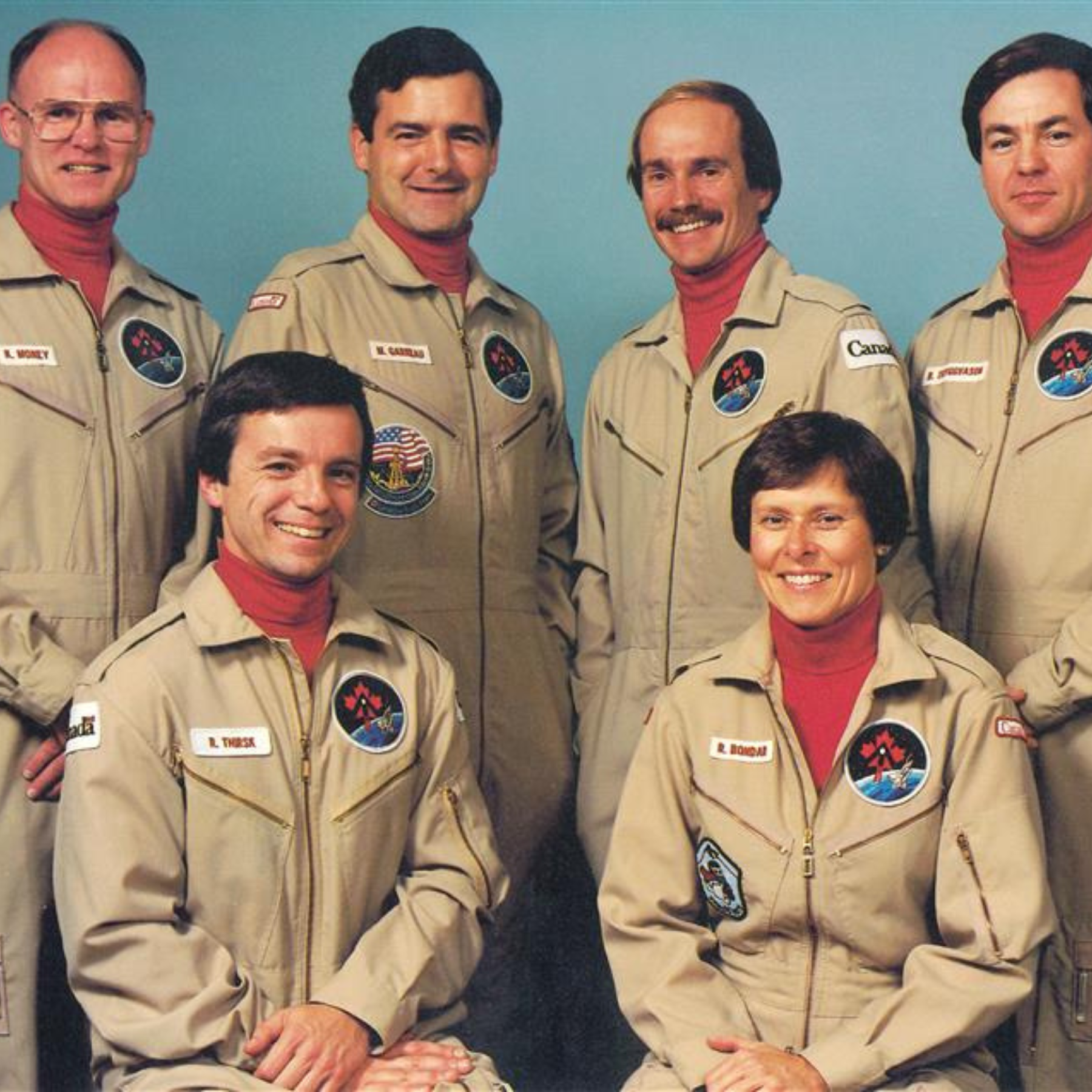 Canada’s first group of astronauts Credit: Canadian Space Agency