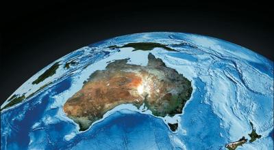 Australia from space