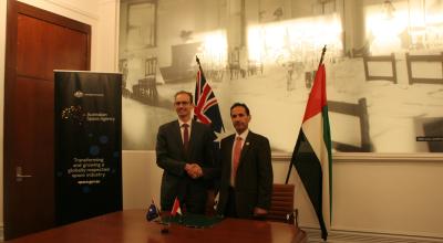Australian Space Agency and United Arab Emirates Space Agency Sign Memorandum of Understandin