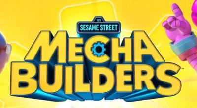 Mecha Builders Sesame street promotional banner
