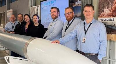 The team from Black Sky Aerospace