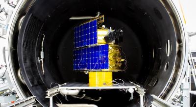 Space Machine’s Optimus satellite at the National Space Test Facility