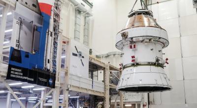 a space capsule