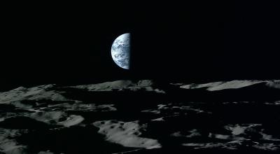 An image of Earth from the Moon