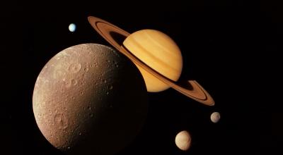 an illustration of planets