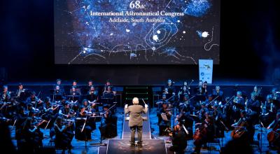 The opening ceremony at IAC 2017