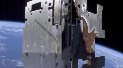 A view of earth from space from Australia’s SpIRIT nanosatellite 