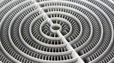 Heat exchanger printed in Monel K-500