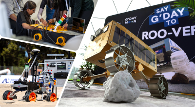 A digital poster for Ausralian Rover Challenge 2026