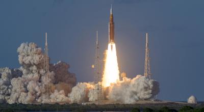 Launch of Artemis II Credit NASA