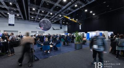 A group of people at an event