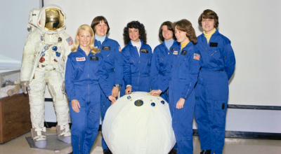 . The “Astronaut Class of 1978” (Group 8), included the first female astronauts. Credit NASA