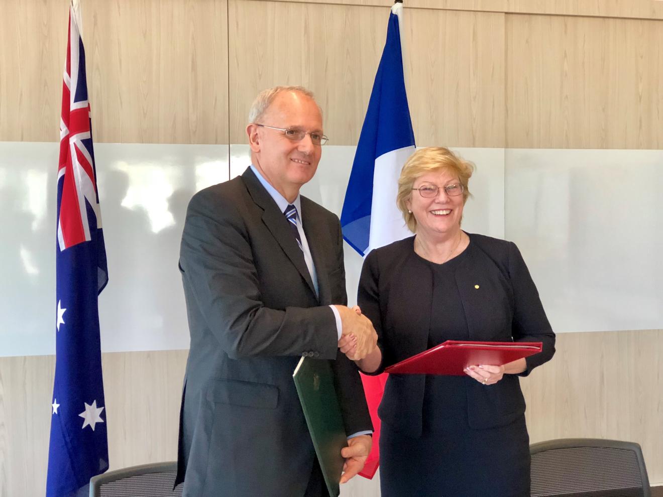 Signing of Memorandum of Understanding between Australia and France