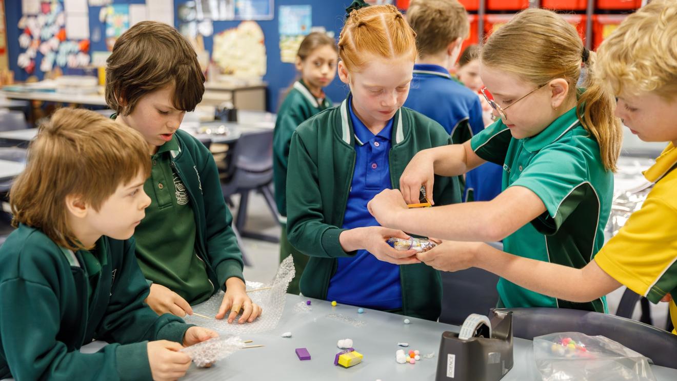 Students must design, test and build a prototype
