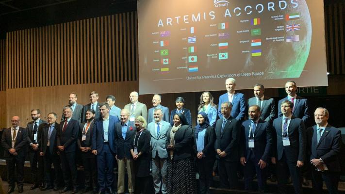 Artemis Accords Conference Group Picture
