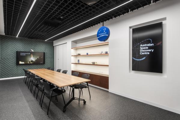 Conference Room with large conference table