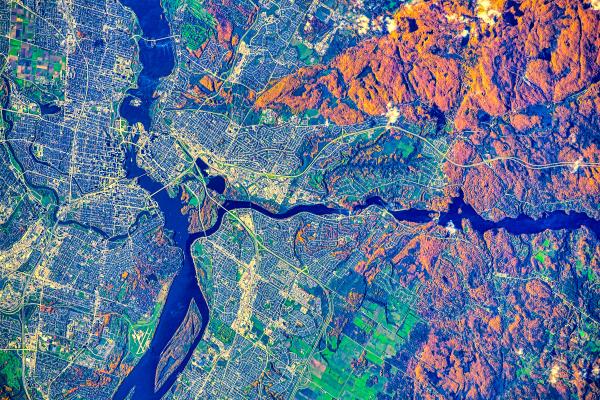 a satellite image