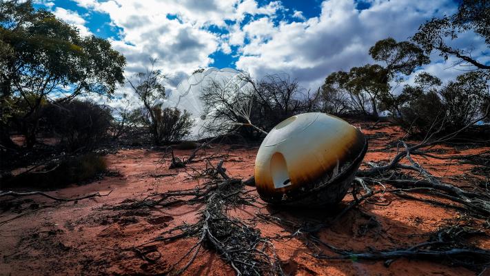 	Second commercial space capsule lands in Australia
