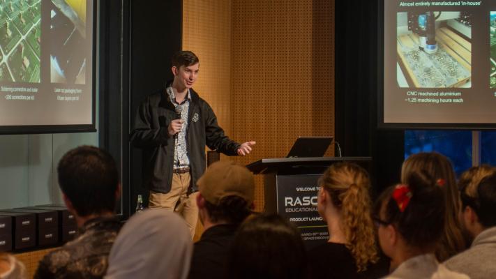 	Space talk: Edward Robinson
