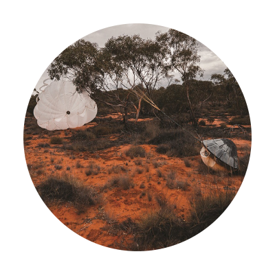 Varda's W-3 space capsule