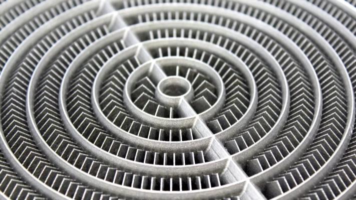 Heat exchanger printed in Monel K-500