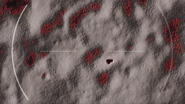 Artist’s impression of what LUNA can ‘see’ on the lunar surface