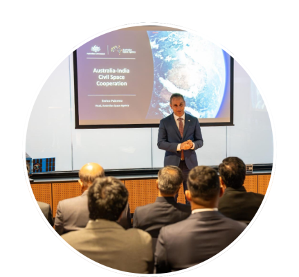 Head of the Australian Space Agency Enrico Palermo 