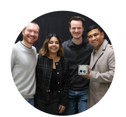 Spiral Blue team delivering LiDAR to Lodestar Space.