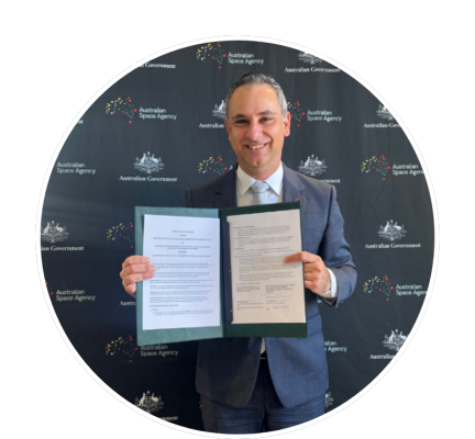 Head of the Australian Space Agency Enrico Palermo 