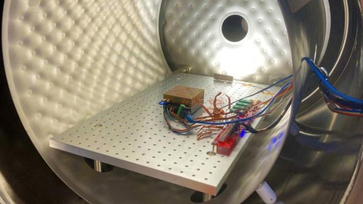 The payload during testing