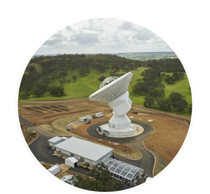 ESA's New Norcia ground station in Western Australia.  Credit: ESA/Fisheye
