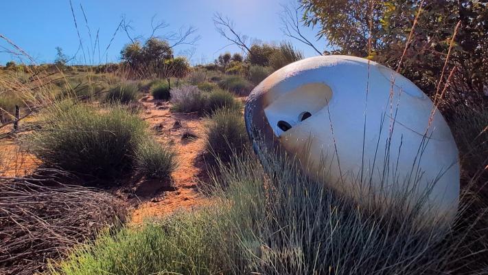 	W‑6 capsule safely lands in the South Aussie outback
