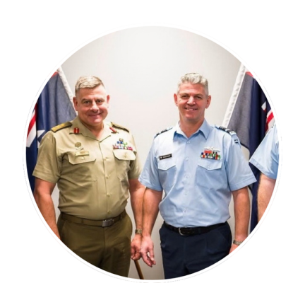 Commander Space Command Major General Greg Novak and Royal New Zealand Air Force Air Component Commander Air Commodore Andy Scott sign the Space Vision Statement, marking a significant step forward in bilateral cooperation in space.
