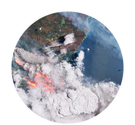 overview of a bushfire