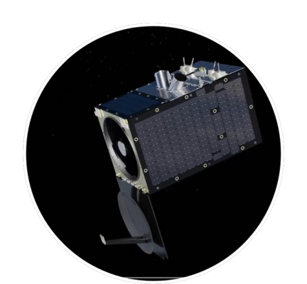 An artist illustration of a HEO spacecraft for deal with Planet Labs