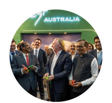 Australian and Indian delegation at BSX 2026