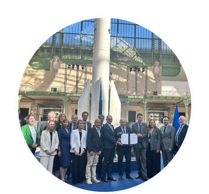 Australian and European delegation in Paris