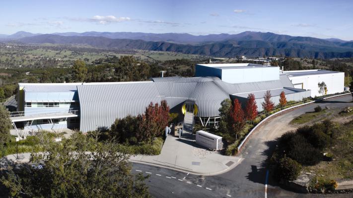 Aerial view of the NSTF at Mount Stromlo Observatory Credit: The Australian National University